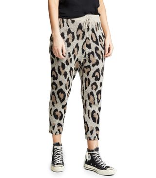 R13 + Cashmere Leopard Pants