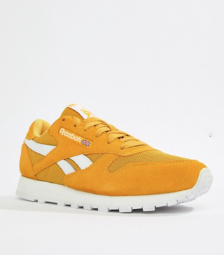 Reebok + Yellow Classic Leather MU Sneakers