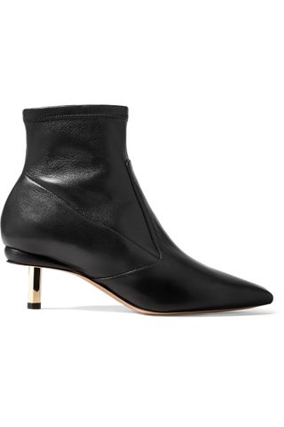 Nicholas Kirkwood + Polly Leather Sock Boots