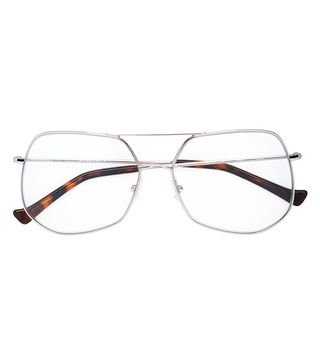 Grey Ant + Mesh Aviator Optical Glasses