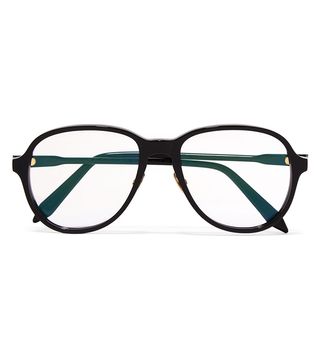 Victoria Beckham + D-Frame Acetate Optical Glasses