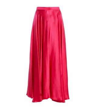 Gucci + Silk-Blend Skirt