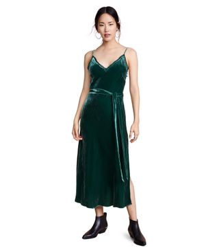 Frame + Velvet Slip Dress