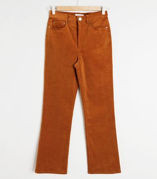 & Other Stories + Kick Flare Corduroy Trousers
