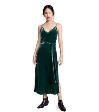 Frame + Velvet Slip Dress