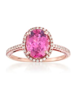Ross Simons + 1.95 Carat Pink Tourmaline Ring