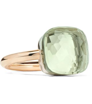 Pomellato + Nudo Maxi 18-Karat Rose Gold Prasiolite Ring