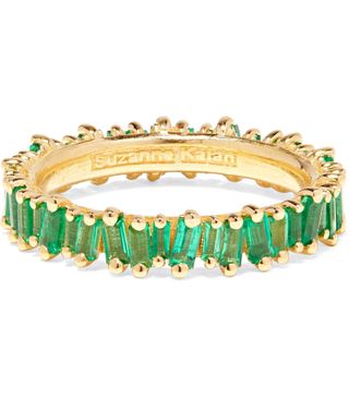 Suzanne Kalan + 18-Karat Gold Emerald Ring