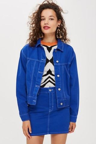 Topshop + Utility Denim Jacket