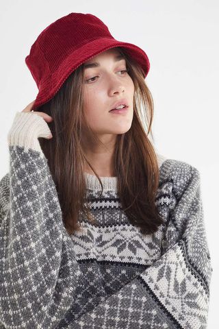 Urban Outfitters + Corduroy Bucket Hat