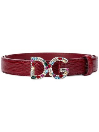 Dolce & Gabbana + Logo Belt