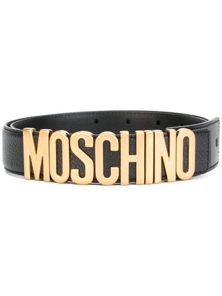 Moschino + Logo Belt