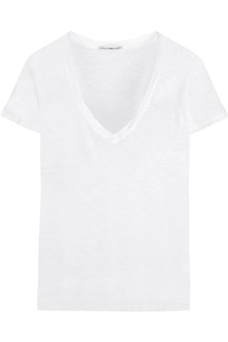James Perse + Casual Slub Cotton T-shirt