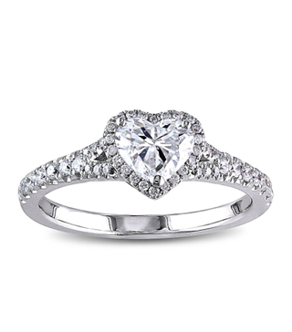 Jared + Heart-Shaped Diamond Engagement Ring