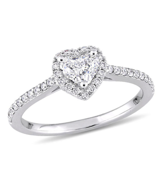 Zales + Julianna B Heart-Shaped Diamond Engagement Ring