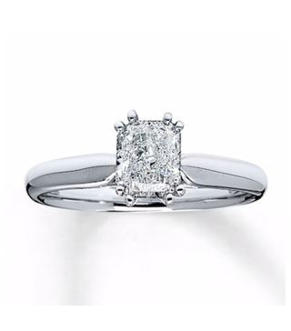 Jared + Diamond Solitaire Ring