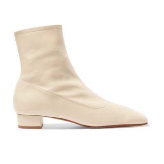 By Far + Este Leather Ankle Boots