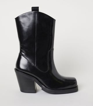 H&M + Leather Boots