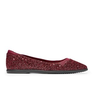 Cole Haan + 3.ZerøGrand Ruched Slip-On Ballet Flats