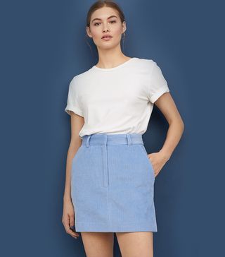 H&M + Short Corduroy Skirt