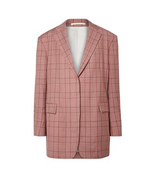Calvin Klein 205W39NYC + Oversized Prince of Wales Checked Wool Blazer