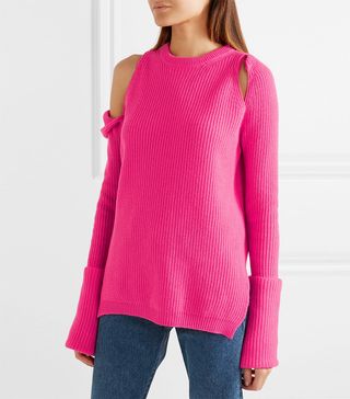 TRE + Cutout Cashmere Sweater