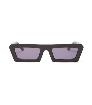 Karen Walker Eyewear + Shipwrecks Rectangular-Frame Acetate Sunglasses