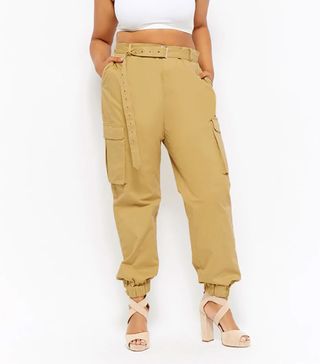 Forever21 + Belted Cargo Trousers