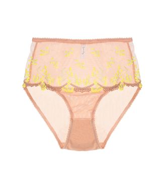 Lonely + Scout High Waist Brief Yellow Daisy