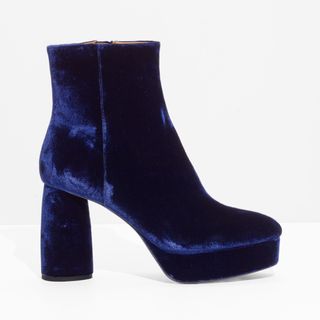 
Other Stories + Velvet Platform Boots