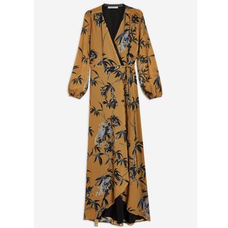 Hope & Ivy + Oriental Wrap Front Dress