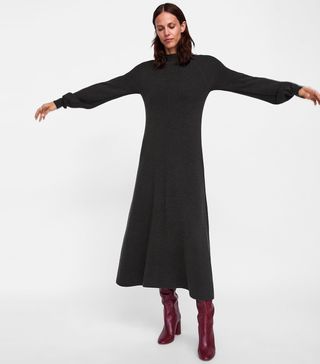 Zara + Long Minimal Collection Dress