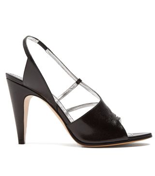 Givenchy + Show Line Leather High-Heel Sandals