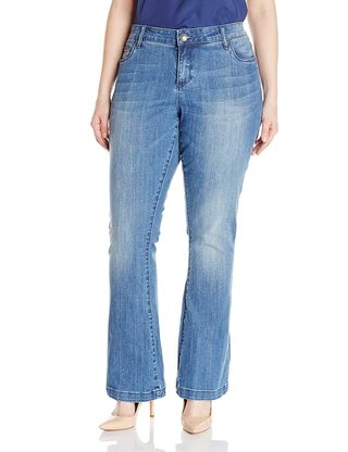 KUT From the Kloth + Chrissy Flare-Leg Plus Size Jean