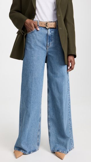 Sprwmn + Wide Leg Jeans