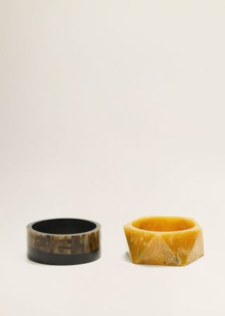 Mango + Resin Bracelet Set