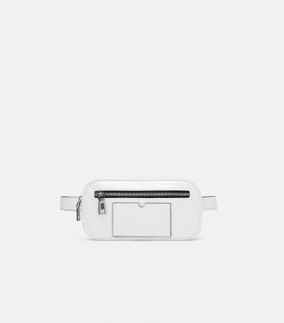 Zara + Embossed Belt Bag