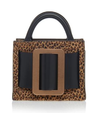 Boyy + Bobby 16 Leopard-Print Calf Hair Bag