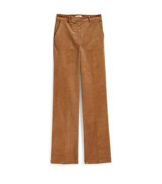 H&M + Wide-Leg Corduroy Pants