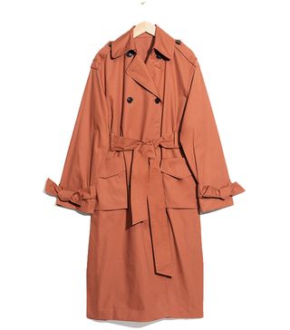 & Other Stories + Belted Oversized Trenchcoat