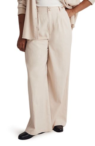 Madewell + Harlow Wide Leg Pants