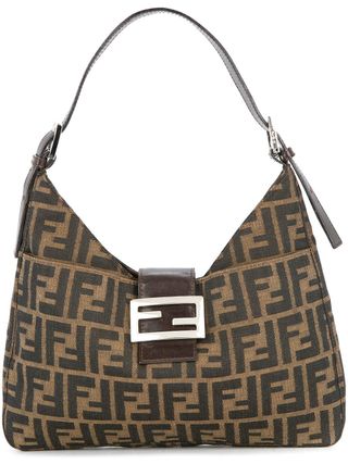 Fendi + Zucca Pattern Shoulder Bag