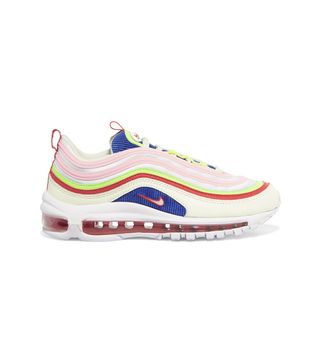 Nike + Air Max 97 SE Leather and Mesh Sneakers