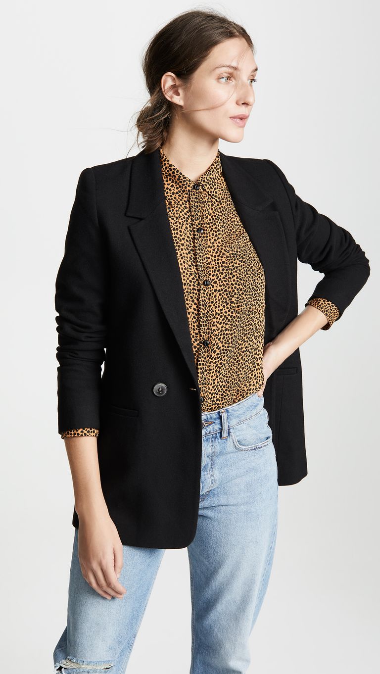 The 11 Best Black Blazer Outfits, Period | Who What Wear