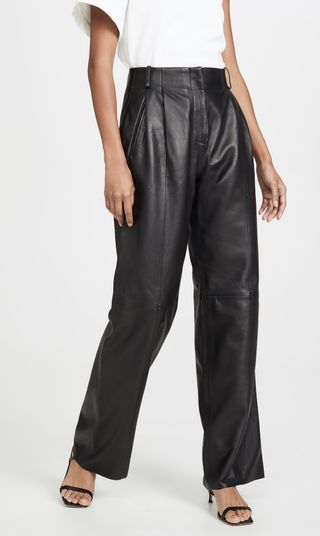 Veda + Bess Leather Trousers