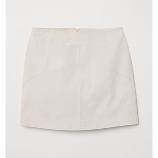 H&M + Shirt Suede Skirt