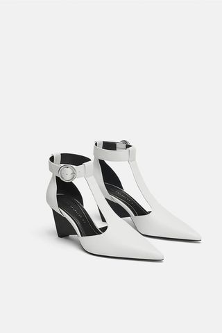 Zara + T-Strap High Heels