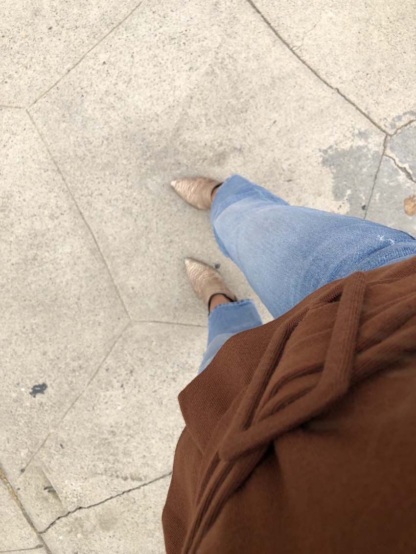 snakeskin biker boots