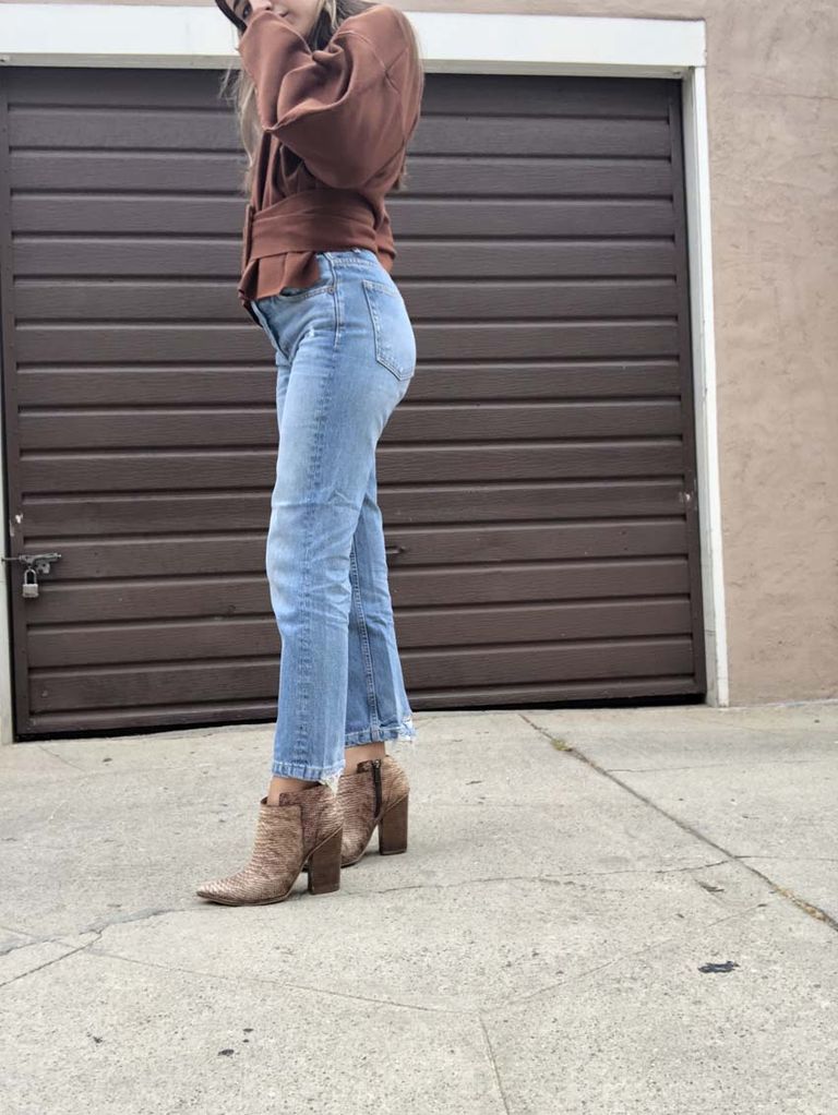 snakeskin boots ankle