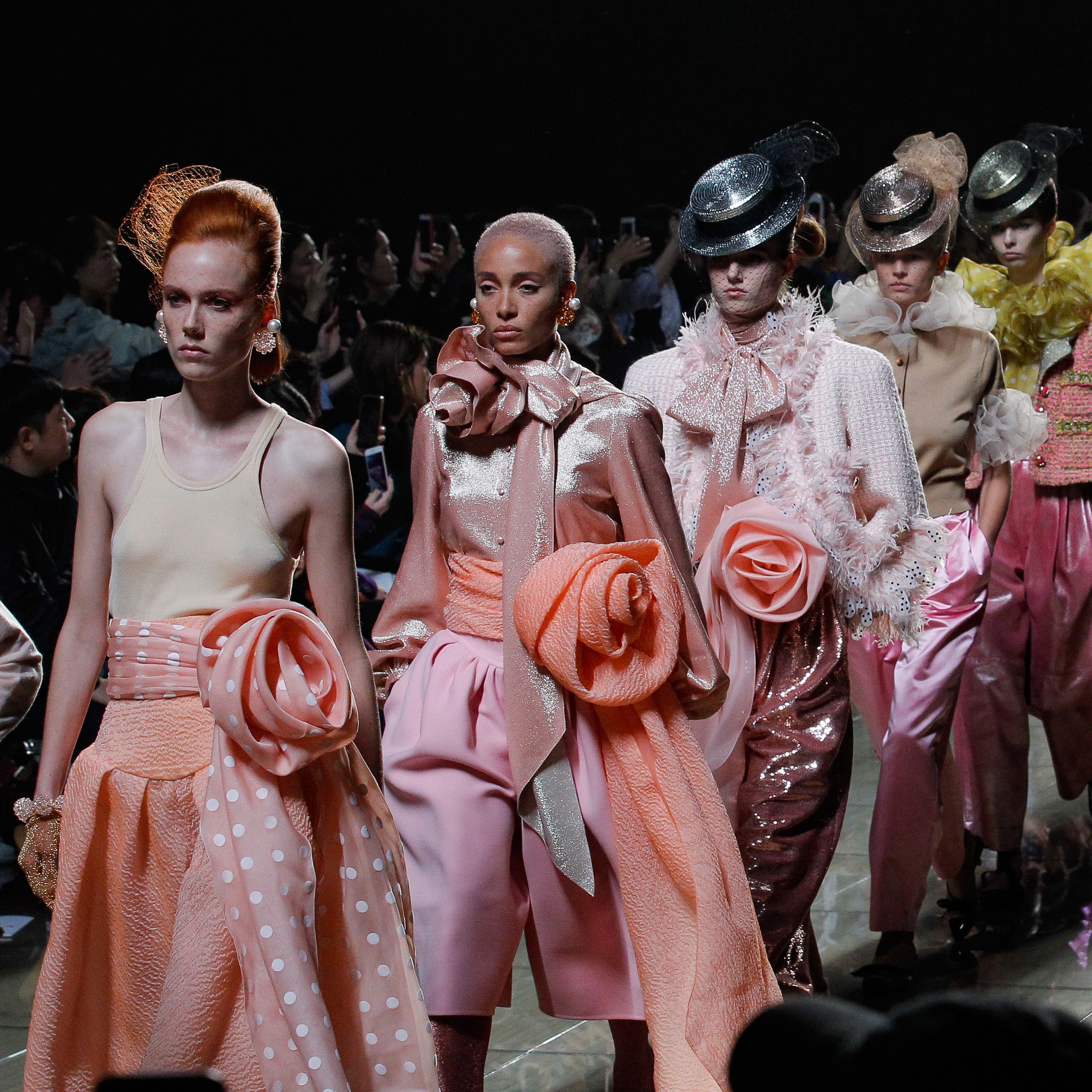 RUNWAY MARC JACOBS フリル リボン ストライプ ブラウス 12 marc-jacobs-runway-show-ss19-